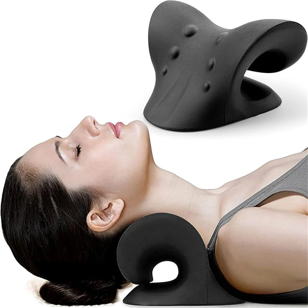 cervical traction "neck cloud" – ergonomic posture corrector & instant tension reliever cervical traction "neck cloud" – ergonomic posture corrector & instant tension reliever