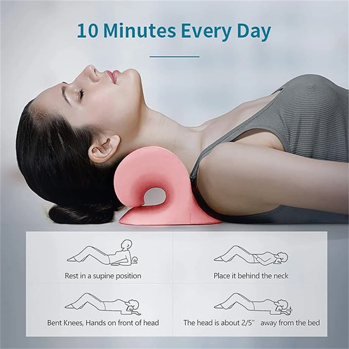 cervical traction "neck cloud" – ergonomic posture corrector & instant tension reliever cervical traction "neck cloud" – ergonomic posture corrector & instant tension reliever