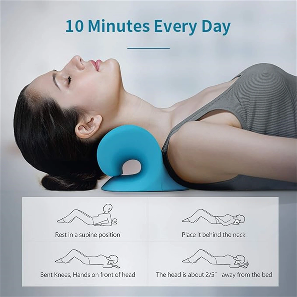 cervical traction "neck cloud" – ergonomic posture corrector & instant tension reliever cervical traction "neck cloud" – ergonomic posture corrector & instant tension reliever