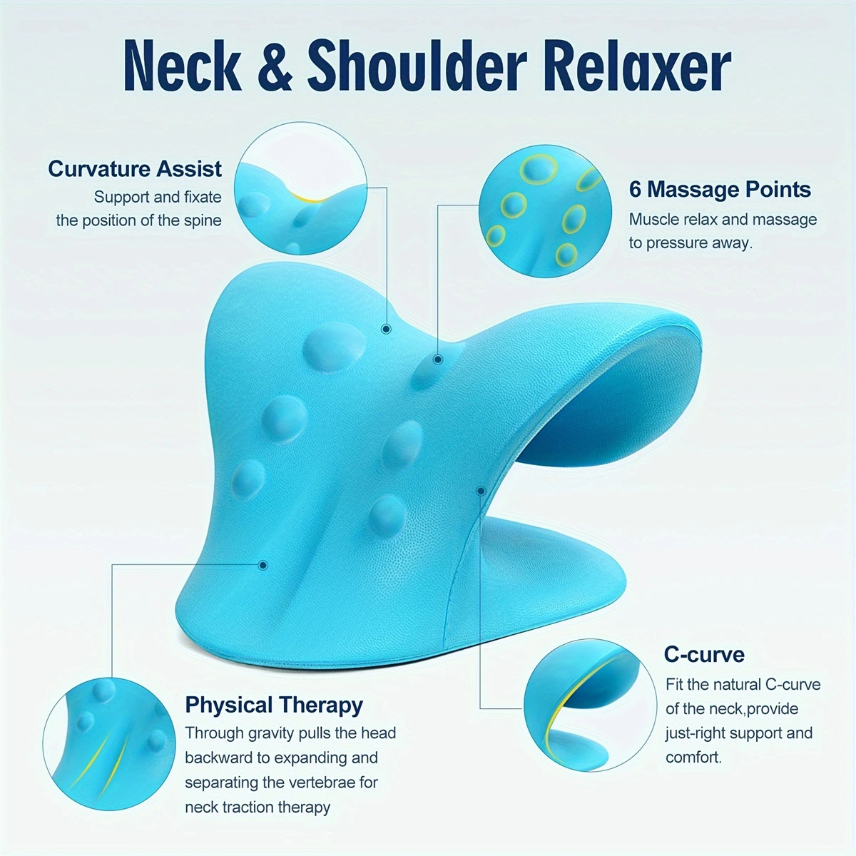 cervical traction "neck cloud" – ergonomic posture corrector & instant tension reliever cervical traction "neck cloud" – ergonomic posture corrector & instant tension reliever