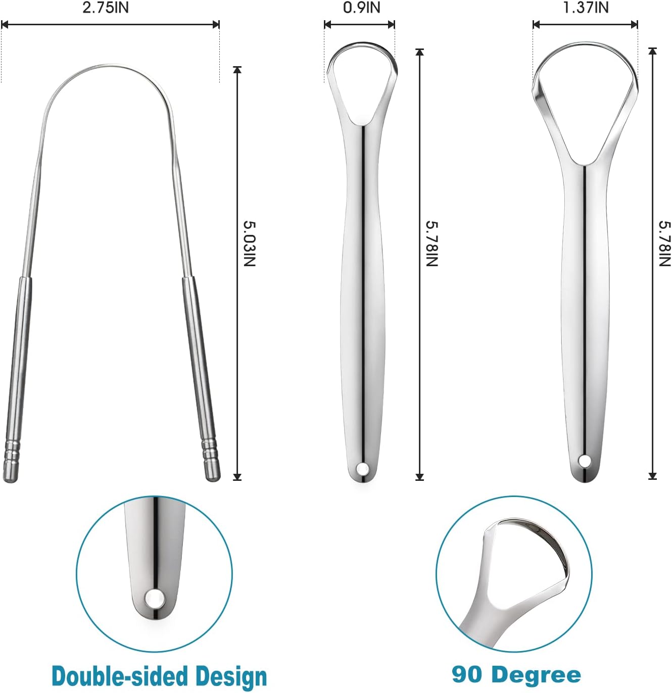 medical grade stainless steel tongue scraper – professional oral detox & instant breath freshener medical grade stainless steel tongue scraper – professional oral detox & instant breath freshener