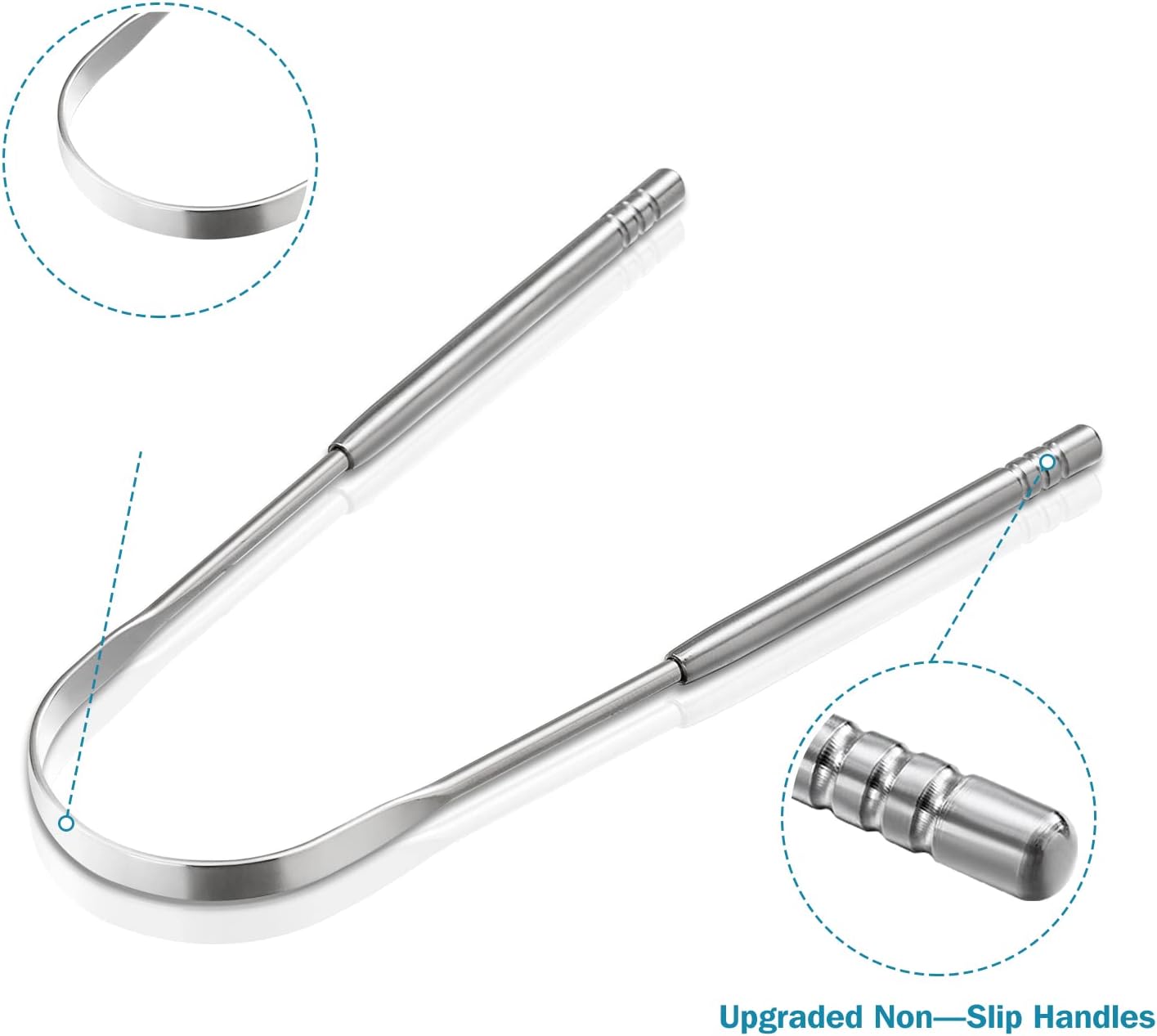 medical grade stainless steel tongue scraper – professional oral detox & instant breath freshener medical grade stainless steel tongue scraper – professional oral detox & instant breath freshener