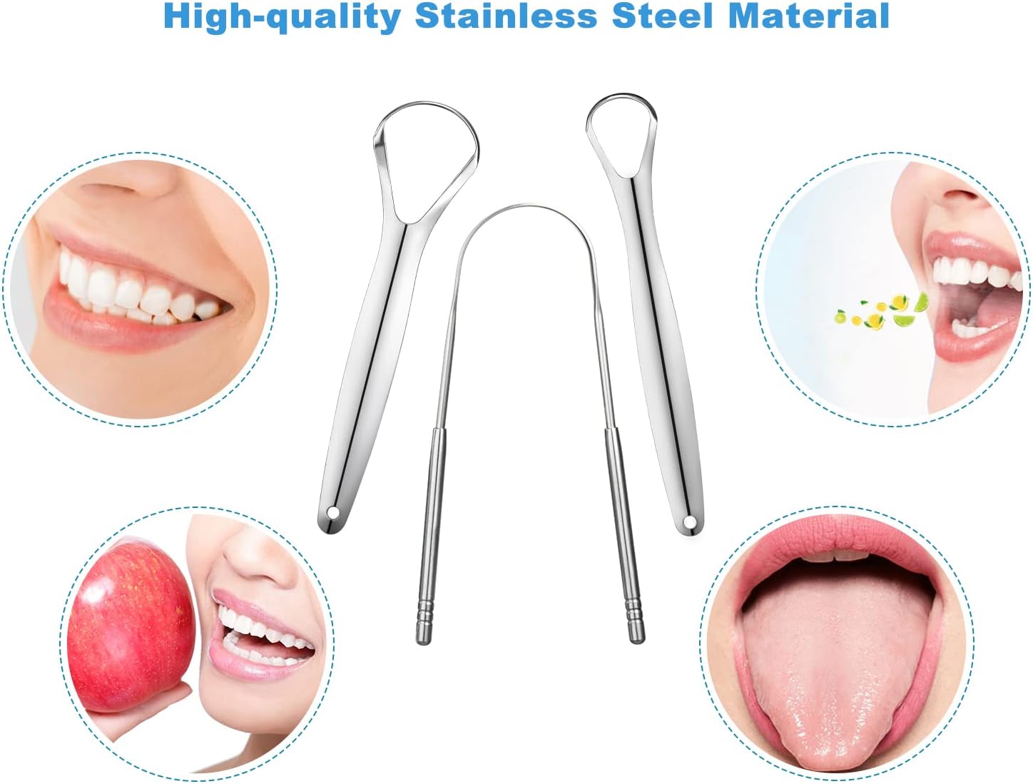 medical grade stainless steel tongue scraper – professional oral detox & instant breath freshener medical grade stainless steel tongue scraper – professional oral detox & instant breath freshener